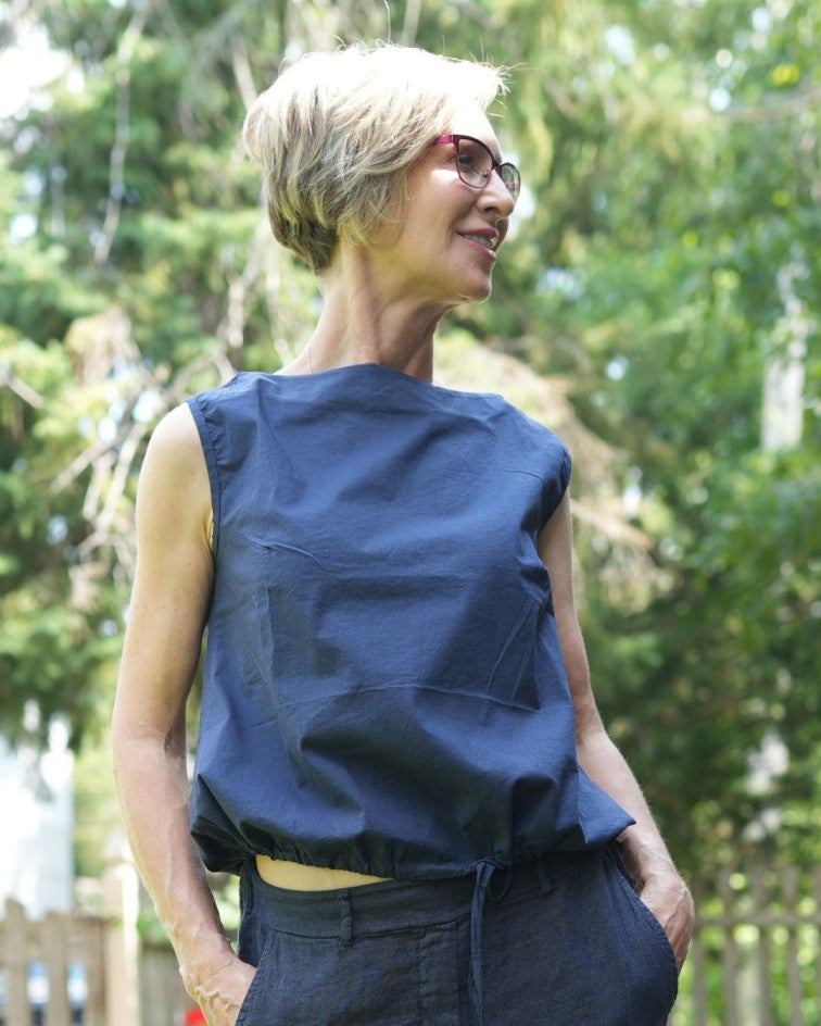 Funnel Sleeveless Top
