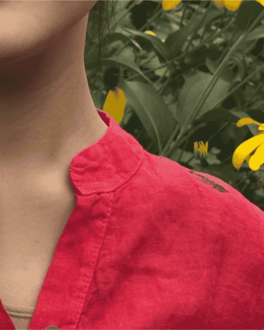 Floral Blossom Linen Dress - image 6