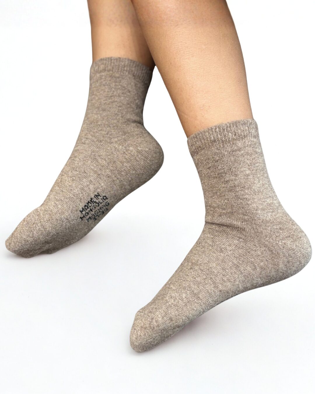 Ultra-Light Mongolian Steppe Sheep Wool Socks - image 2