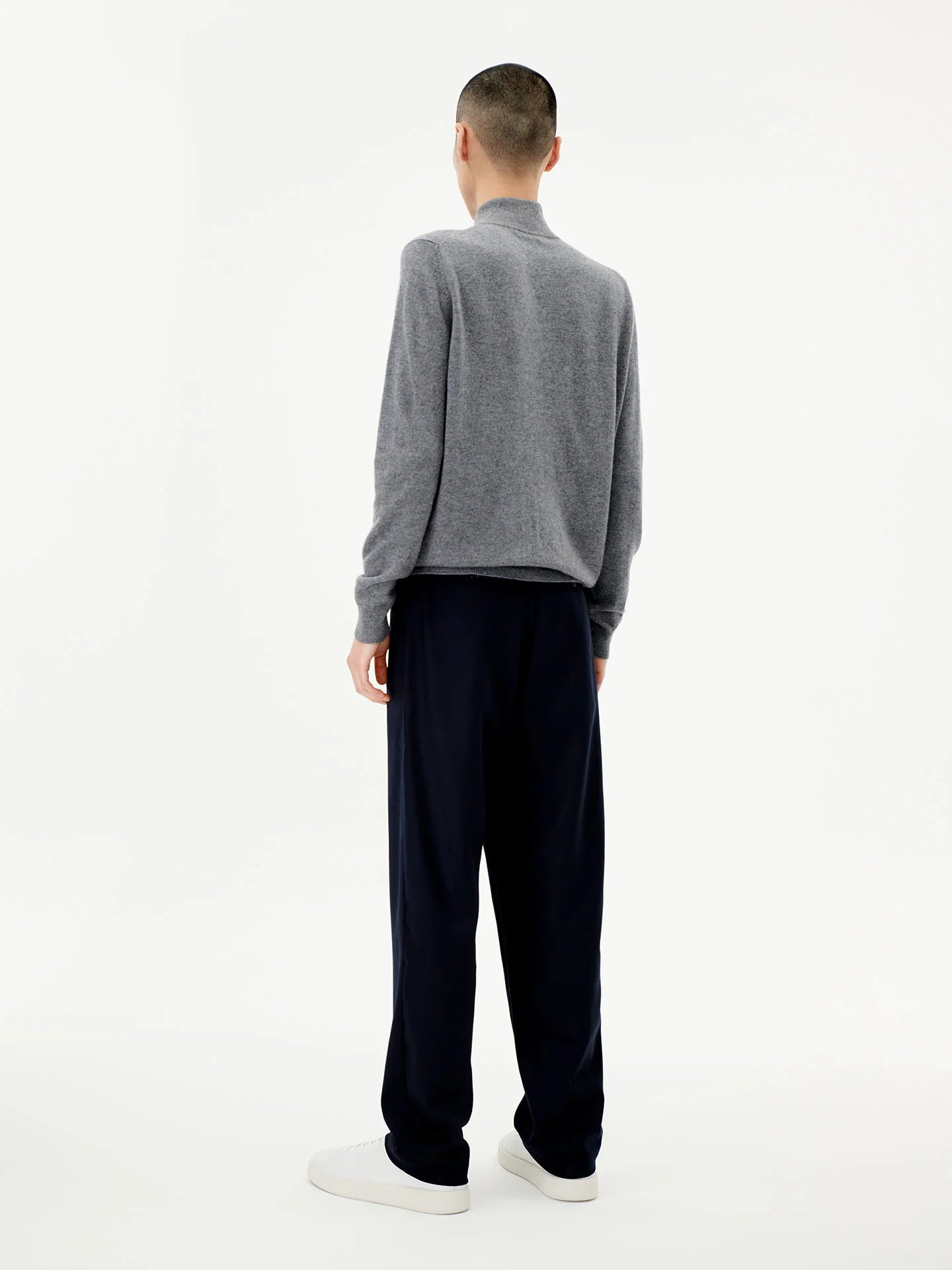Cashmere Cardigan Men Zip - image 10