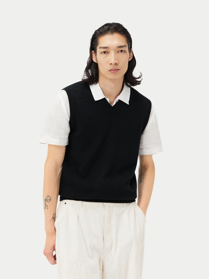 Men Cashmere Vest - image 6