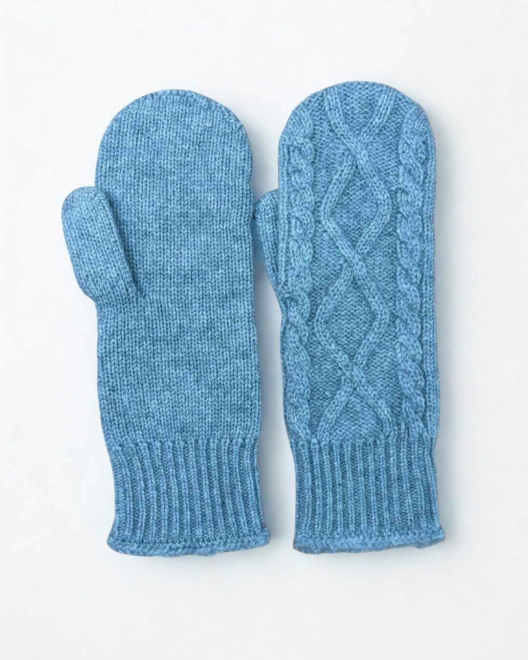 Cashmere Knit Mittens - image 6