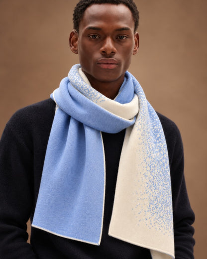 Cashmere 2 Sided Jacquard Scarf