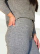 Pantalon large en laine