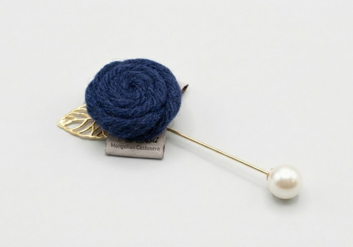 Rose Cashmere Pin - image 3