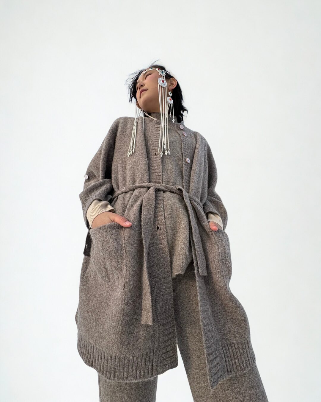 The Mongolian Wool Cinch Cardigan - image 5
