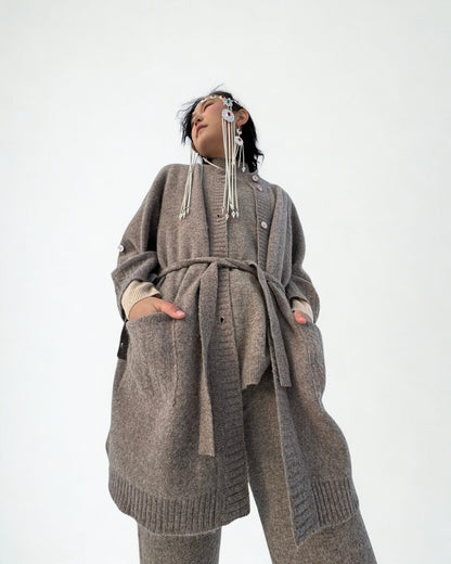 The Mongolian Wool Cinch Cardigan - image 5