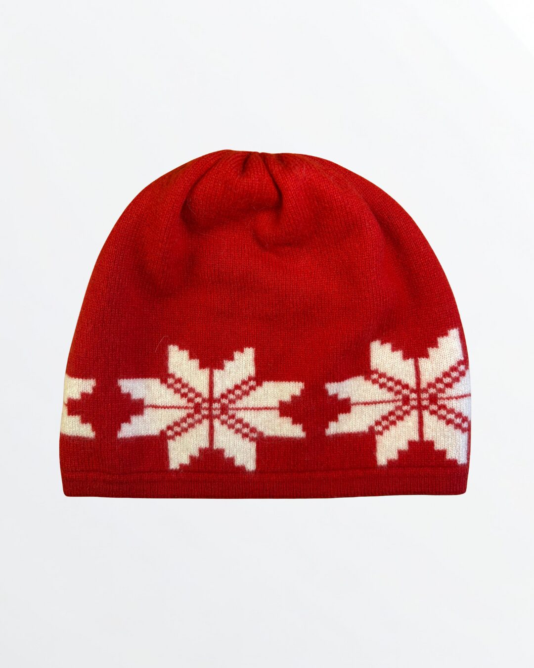 Classic Cashmere Red Toque - image 5