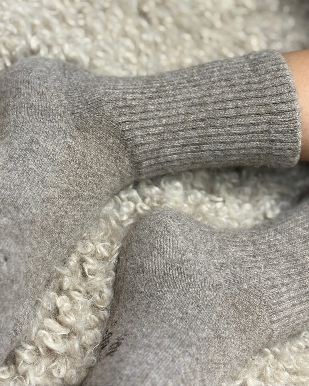 Baby Yak Down Socks - image 3