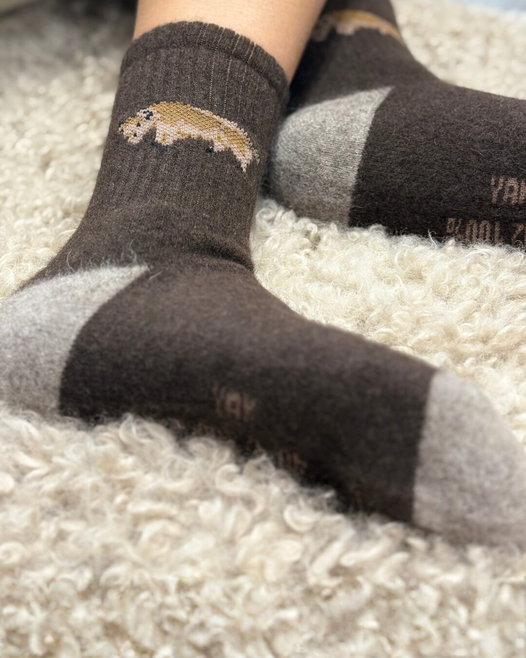 Baby Yak Down Socks - image 5