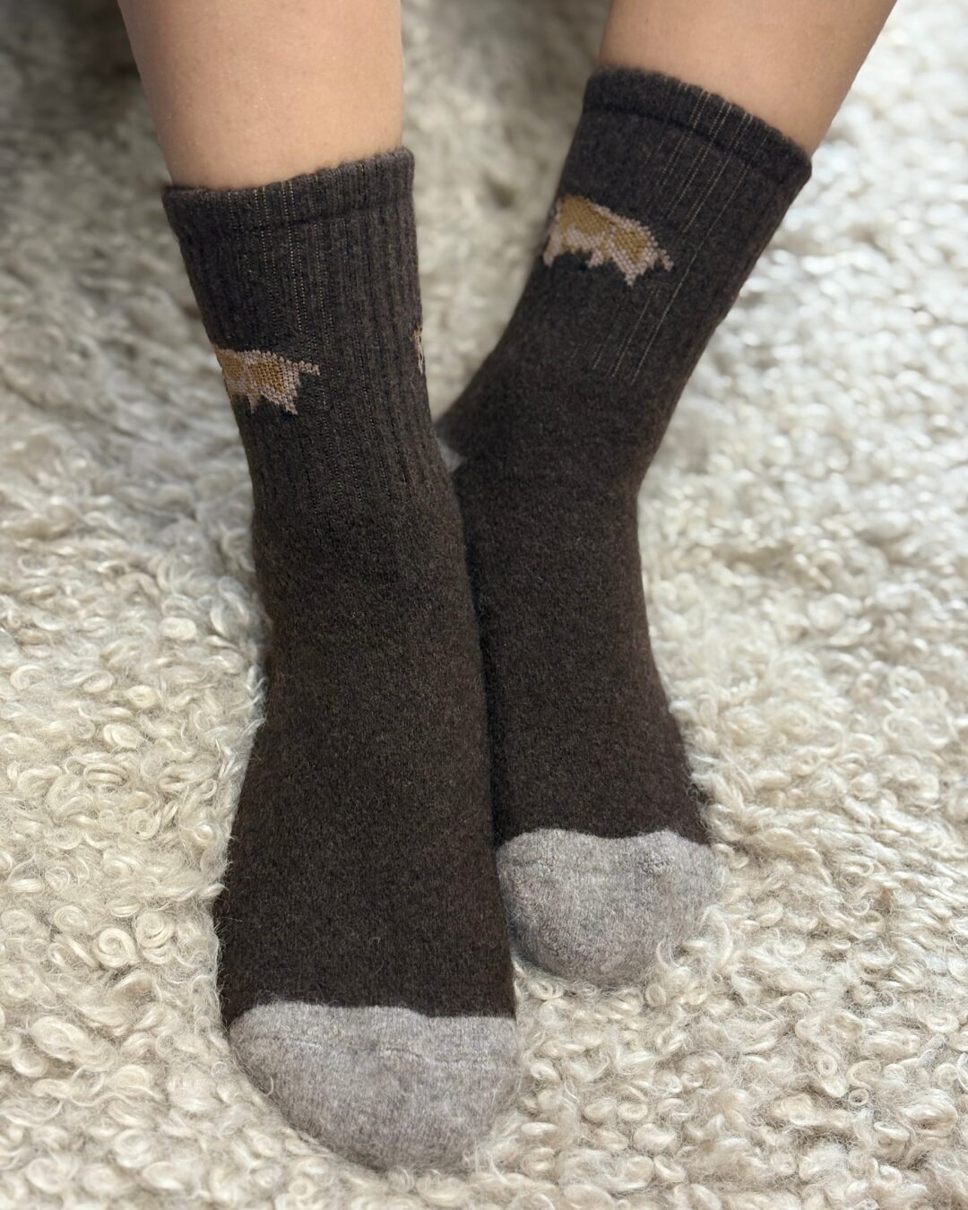 Baby Yak Down Socks - image 6