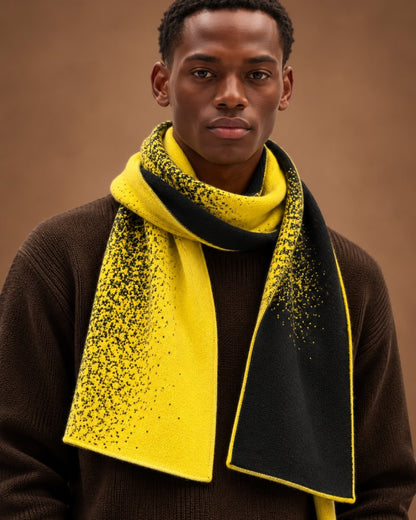 Cashmere 2 Sided Jacquard Scarf