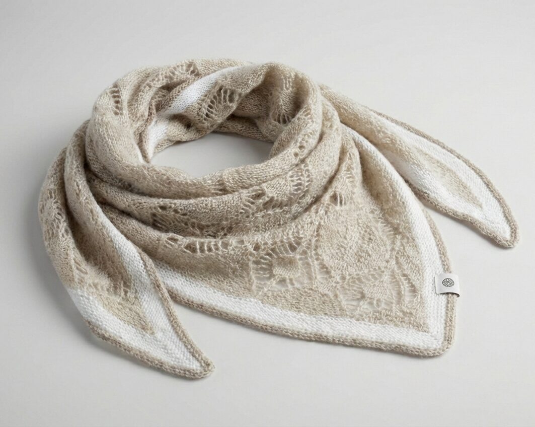 Mongolian Cashmere Triangle Scarf