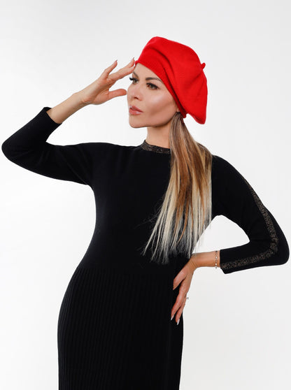 Classic Cashmere Beret - image 2