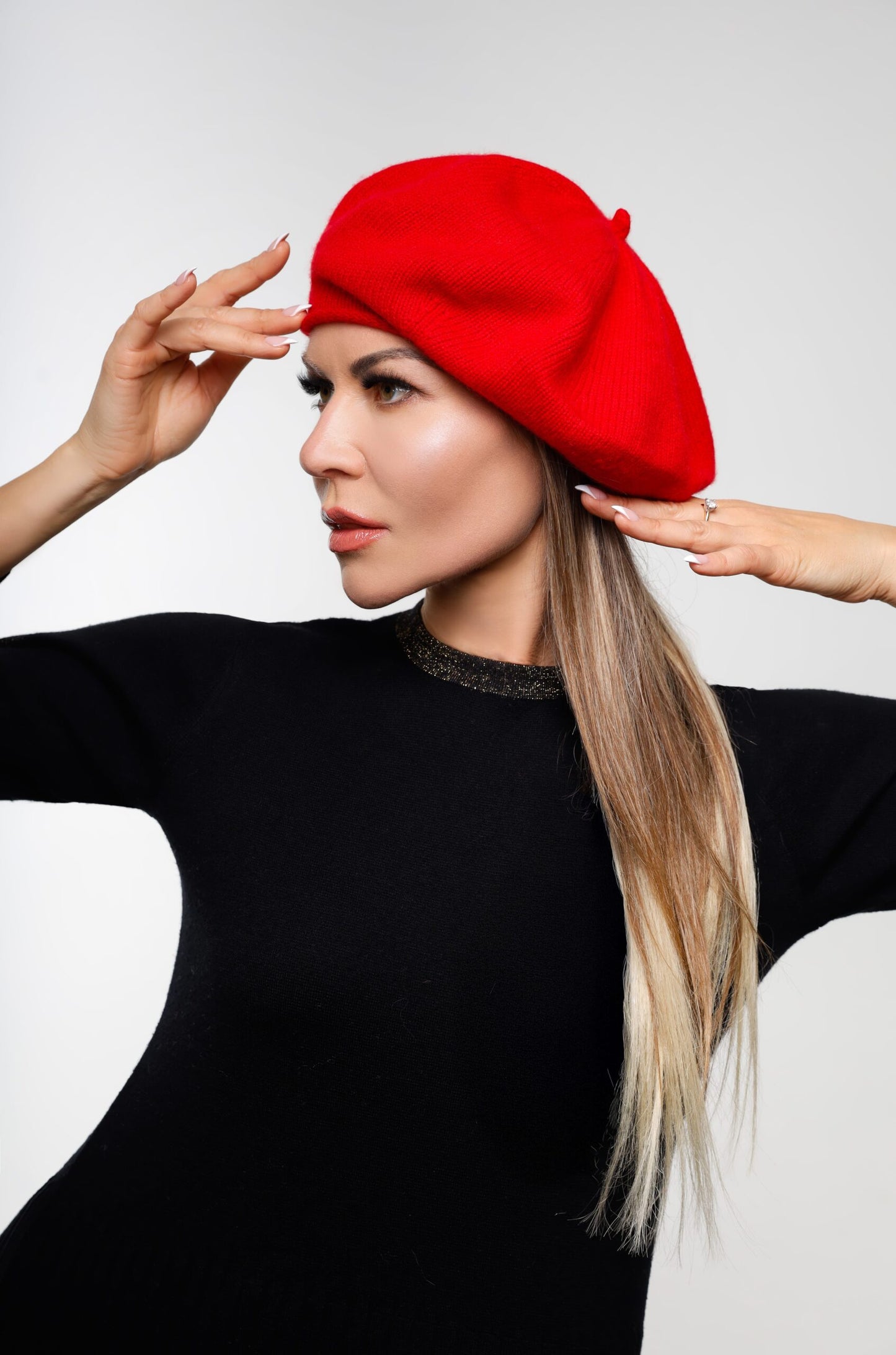 Classic Cashmere Beret