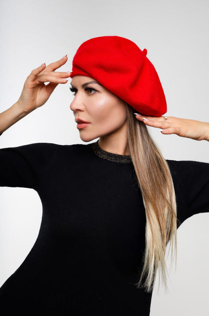 Classic Cashmere Beret