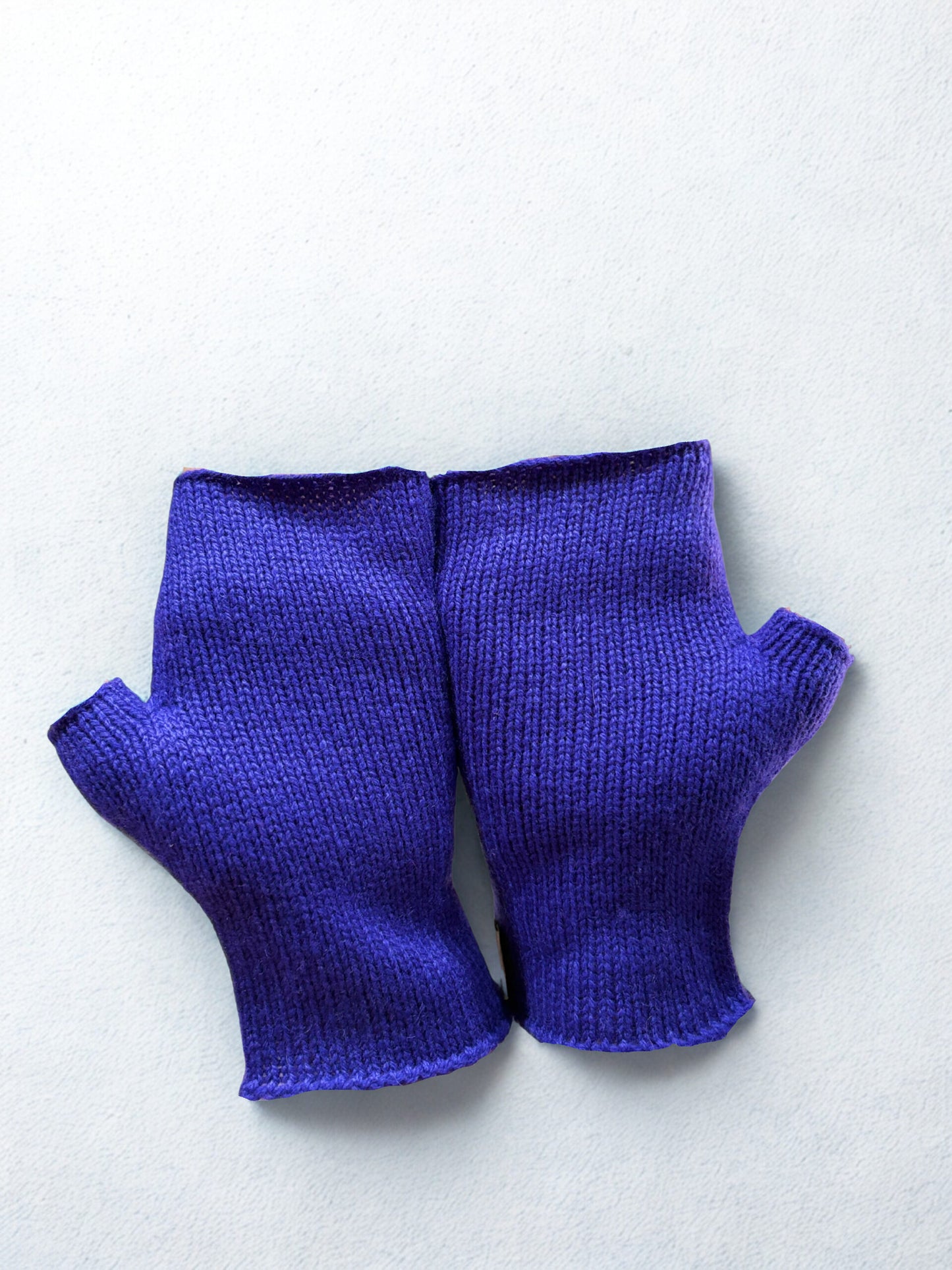 Cashmere Fingerless Gloves - image 2