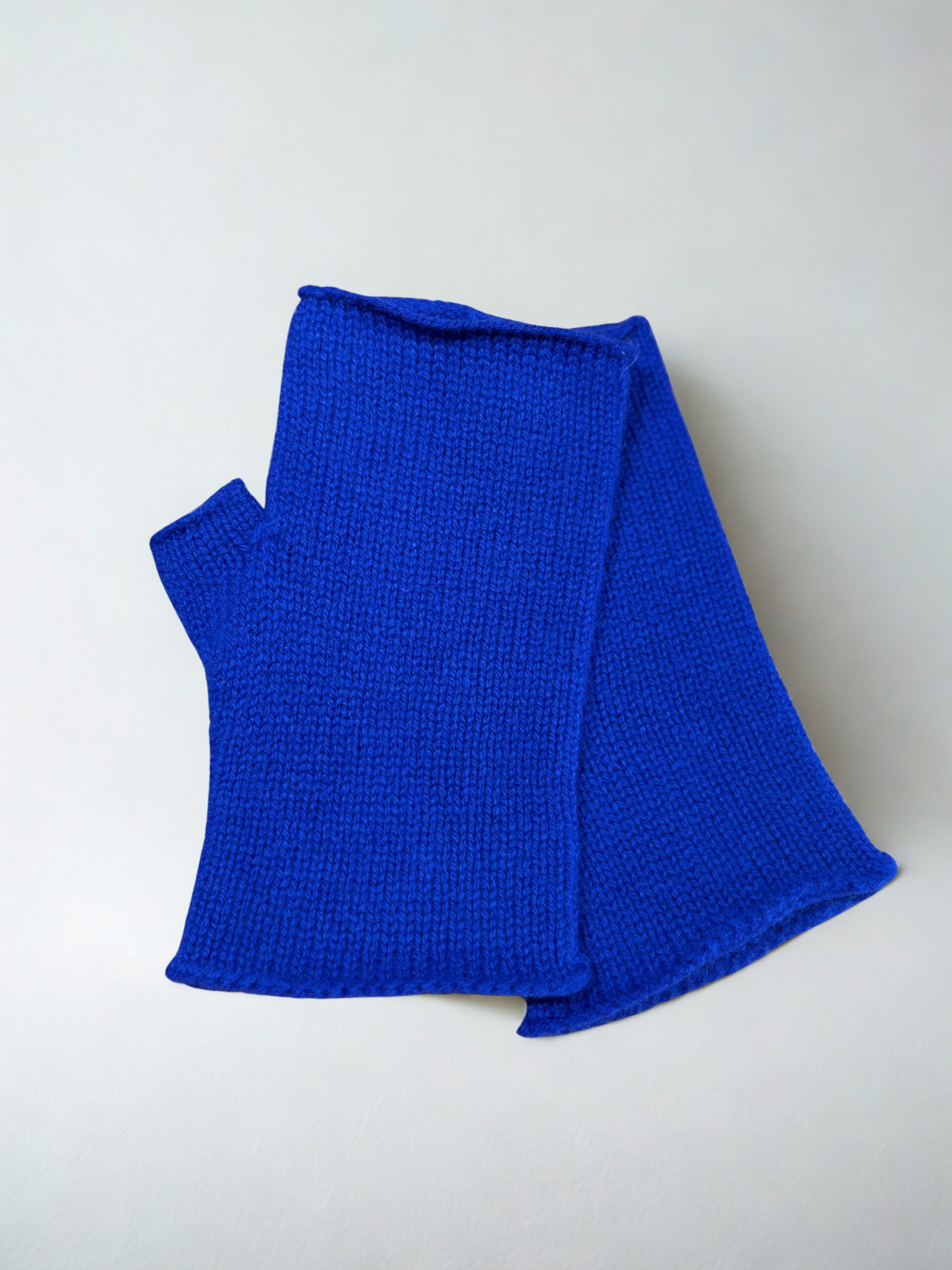 Cashmere Fingerless Gloves - image 3