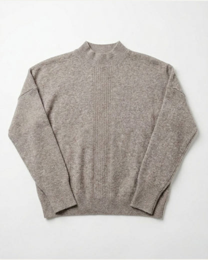 Women's Wool Mock Neck Pullover