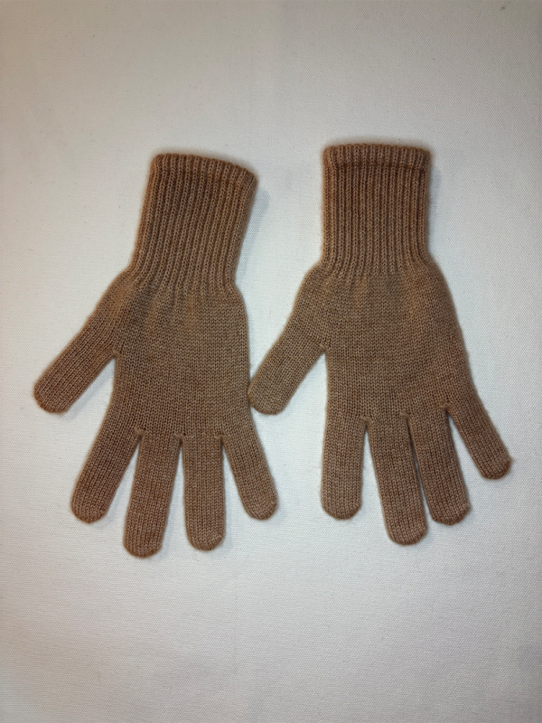Camel Wool Gloves - Image 2