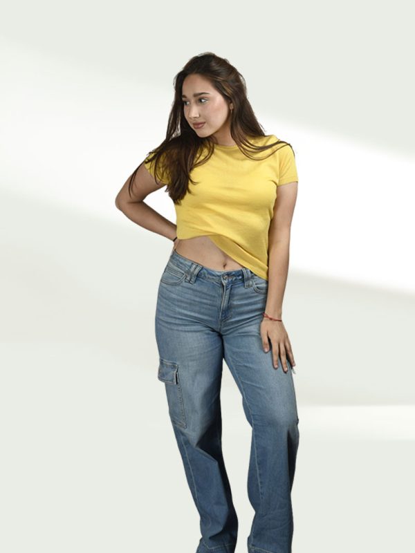 top- Cneck cable, short sleeve - Image 5