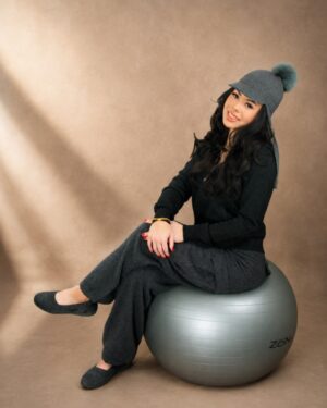 Cashmere Cardigan Zip Hoodie