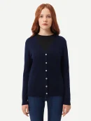 Women V neck Cardigan