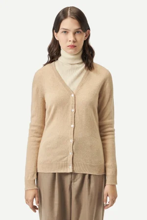 Women V neck Cardigan