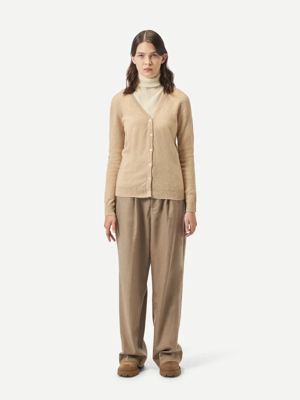 Women V neck Cardigan - Image 5