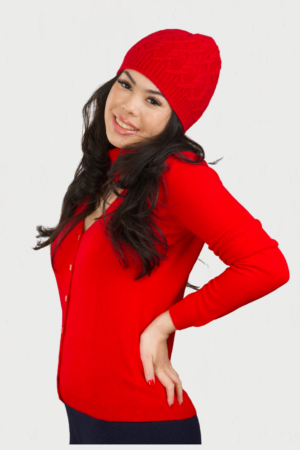 Classic Women V-Neck Cardigan