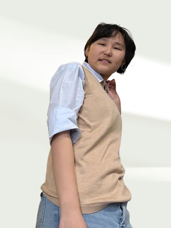 Women Vest Cneck - Image 7