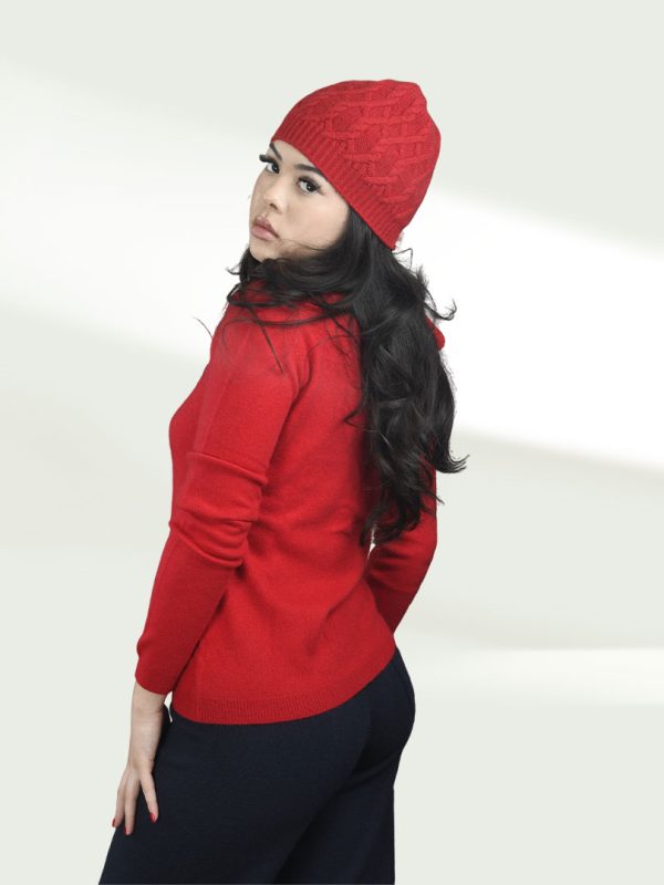 women V neck Cardigan with pocket