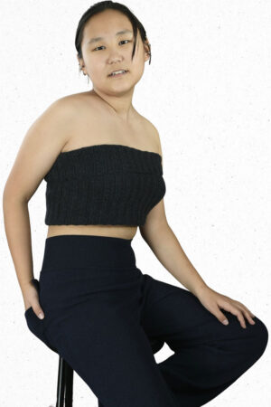 neck warmer Black