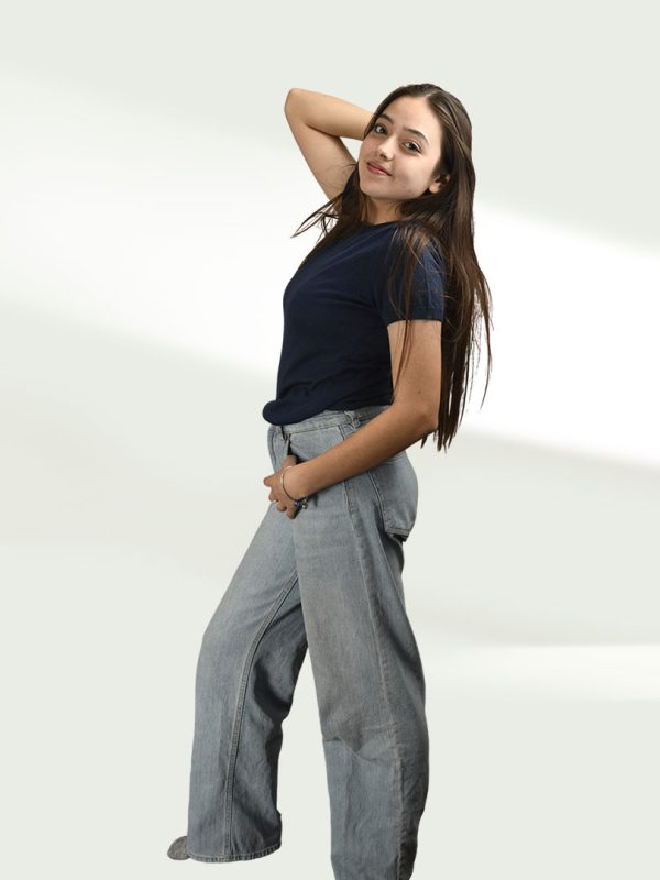 top- Cneck cable, short sleeve - Image 4