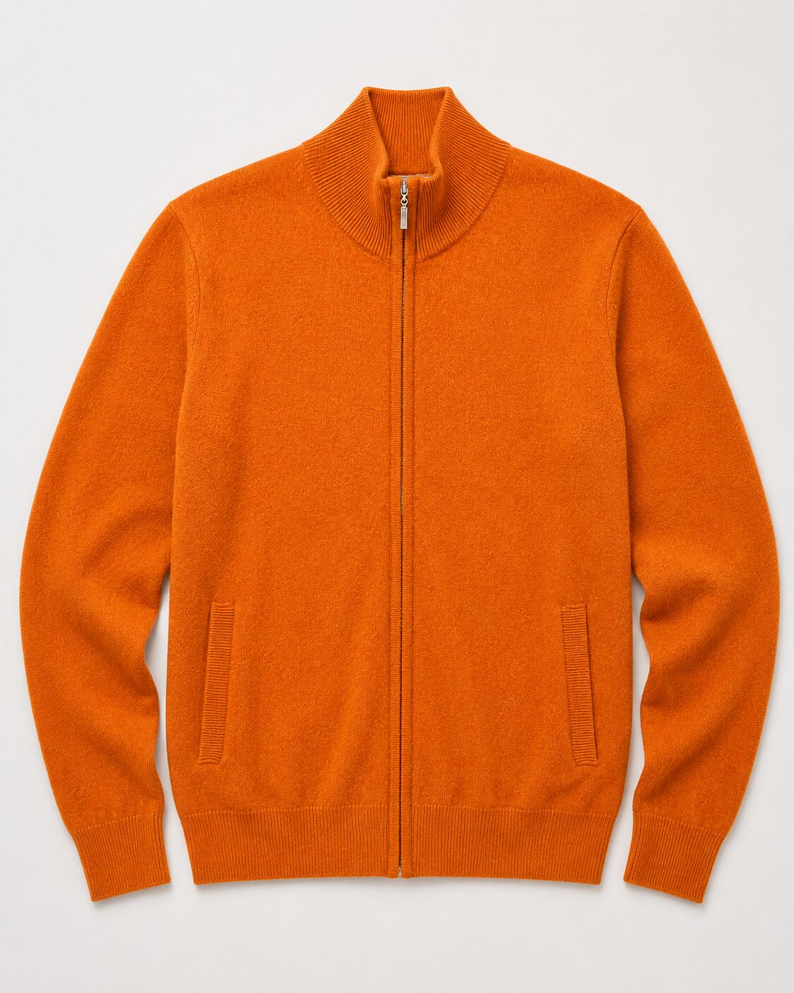 Cashmere Cardigan Men Zip - Image 3