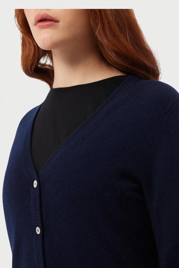 Classic Women V-Neck Cardigan - Image 5