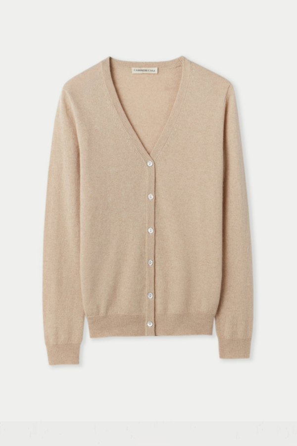 Classic Women V-Neck Cardigan - Image 11