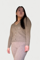 Classic Women V-Neck Cardigan