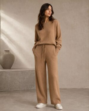 Cashmere Wide Leg Pants