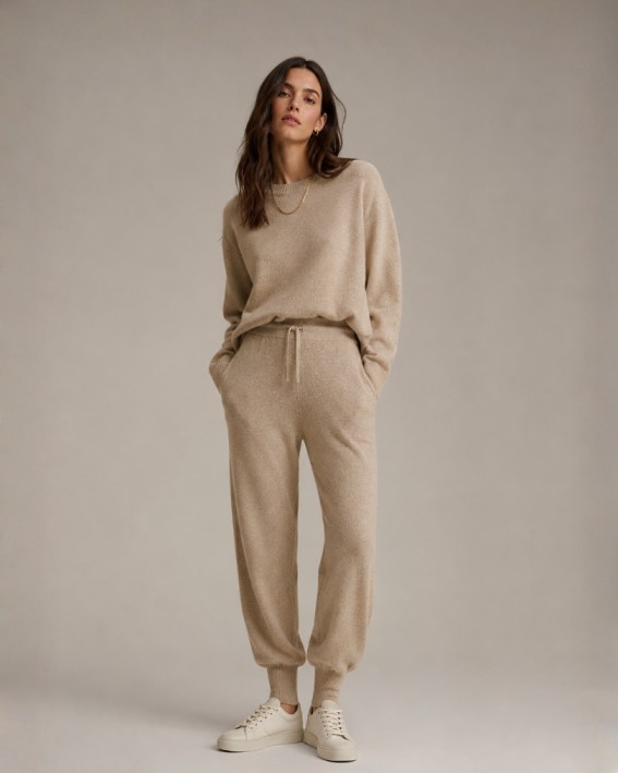 Cashmere Jogger Pants